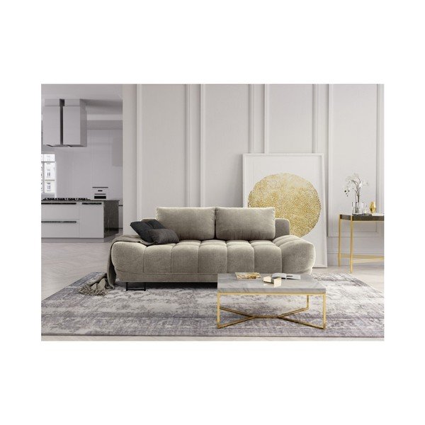 Canapea extensibilă cu 3 locuri Windsor & Co Sofas Cumulus, bej-image-1