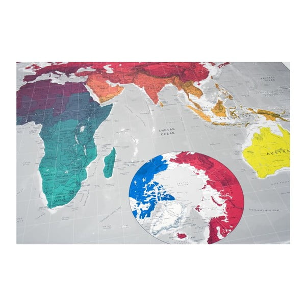 Harta lumii Colored Huge Future Map, 196 x 100 cm-image-4