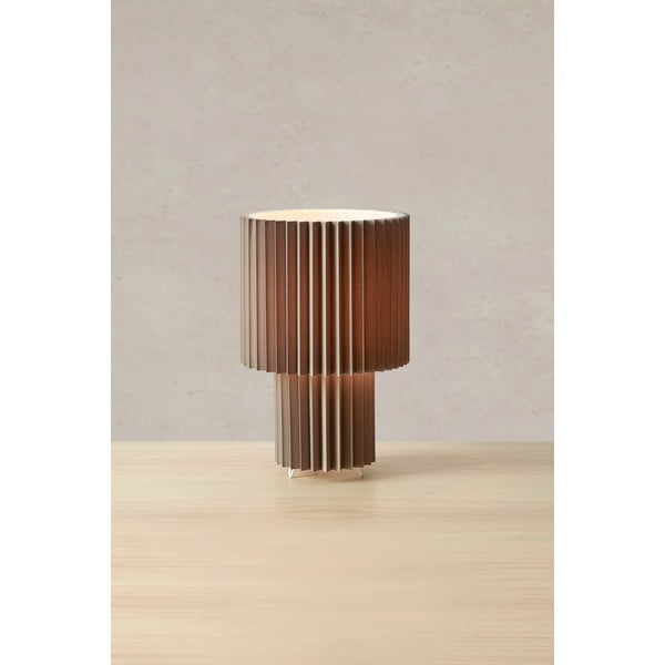 Veioză gri cu abajur textil (înălțime 32 cm) Catis – Markslöjd-image-2