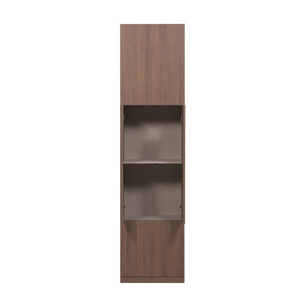 Dulap modular în culoare naturală închisă 54x215 cm Build – WOOOD