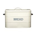 Cutie metalică pentru pâine Kitchen Craft Nostalgia, crem