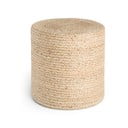 Taburet în culoare naturală Jutta Gold – Hanse Home