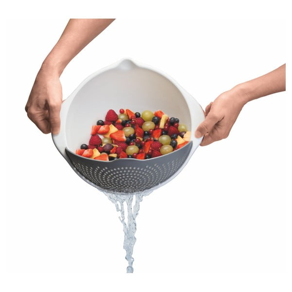 Bol cu strecurătoare 2 în 1 Metaltex, Ø 28 cm-image-3