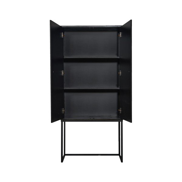 Dulap negru-bej 75x164,5 cm Alva – Really Nice Things-image-3