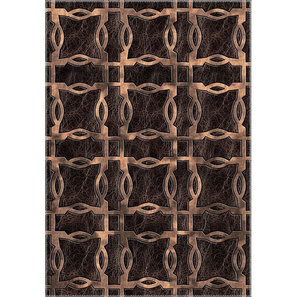 Covor Vitaus Tommy, 80 x 150 cm, maro - gri