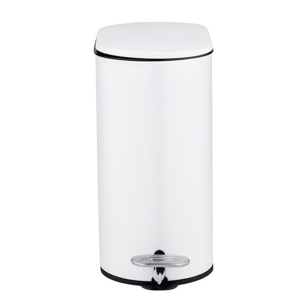 Coș de gunoi alb mat cu pedală din oțel 5 l Collungo – Wenko-image-4