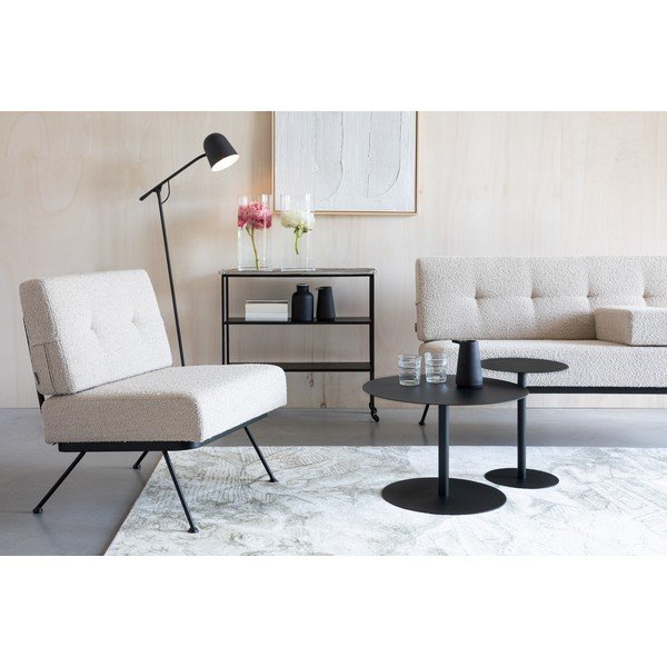 Canapea crem 135 cm Bowie – Zuiver-image-1