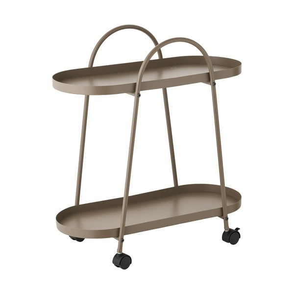 Măsuță de servire cu roți din metal 27,5x60 cm Empoli – House Nordic