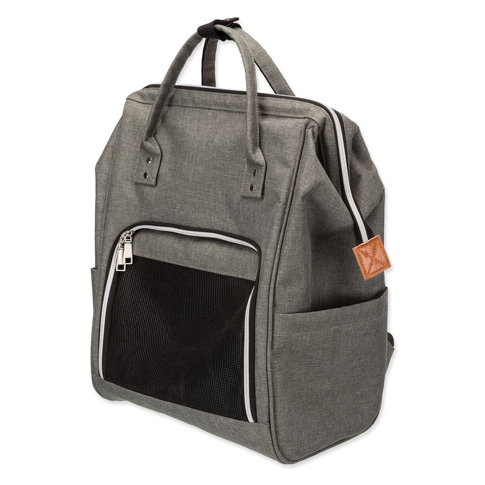 Rucsac gri pentru animale de companie 22x32 cm Trixie Ava – Plaček Pet Products