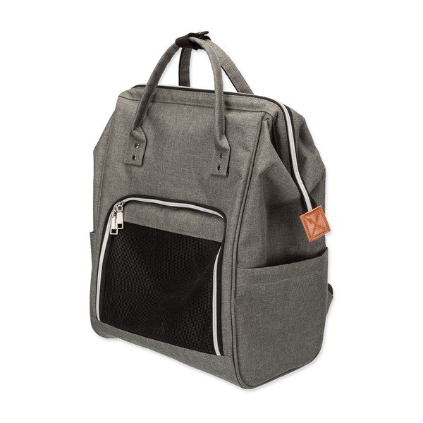 Rucsac gri pentru animale de companie 22x32 cm Trixie Ava – Plaček Pet Products