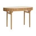 Birou cu aspect de lemn de stejar 60x120 cm Carno – Unique Furniture