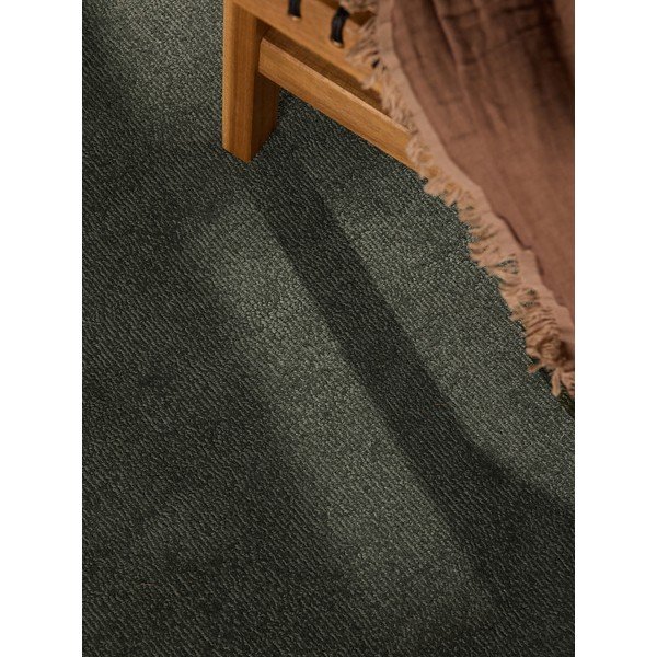 Covor verde închis țesut manual rotund din amestesc de lână ø 160 cm Kari Organic – Villeroy&Boch-image-3