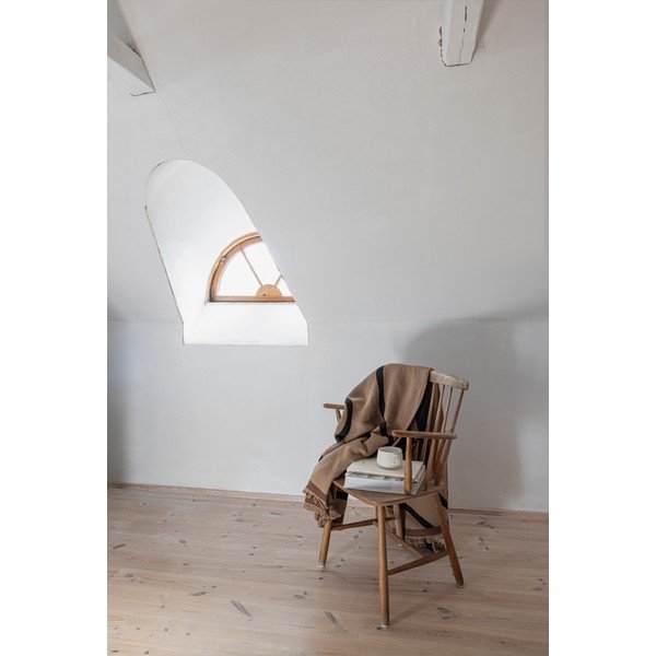 Pătură maro deschis 130x175 cm Shadow  – Mette Ditmer Denmark-image-2