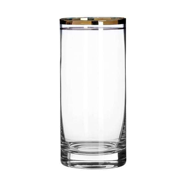 Set 4 pahare din sticlă suflată manual Premier Housewares Charleston, 4,75 dl