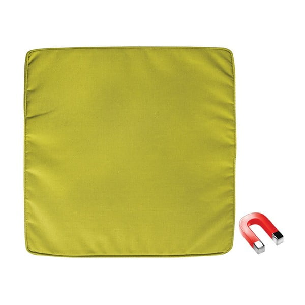 Pernă pentru scaun cu magnet anti-vânt Esschert Design Magic, galben