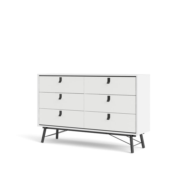 Comodă Tvilum Ry, 150x95 cm, alb-image-2