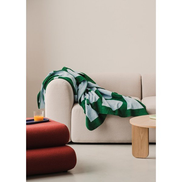 Pătură verde/albastră 150x200 cm Gilli – noo.ma-image-3