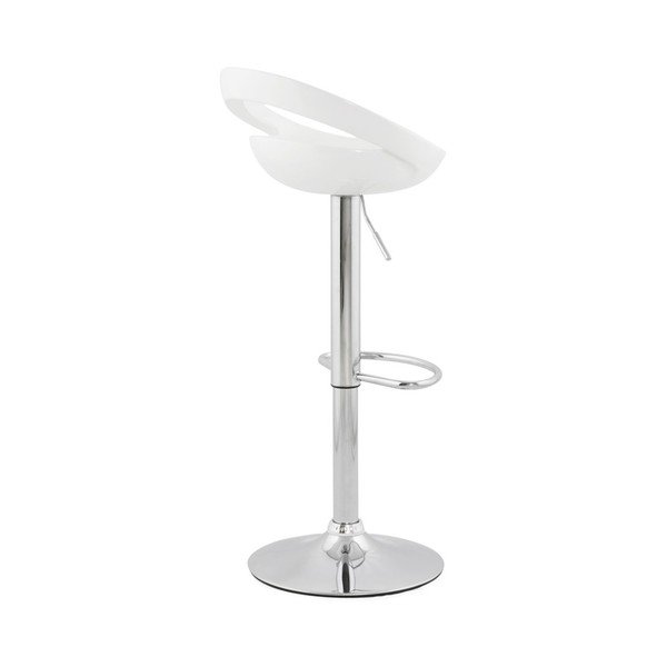Scaun de bar reglabil Kokoon Design Venus, alb-image-2
