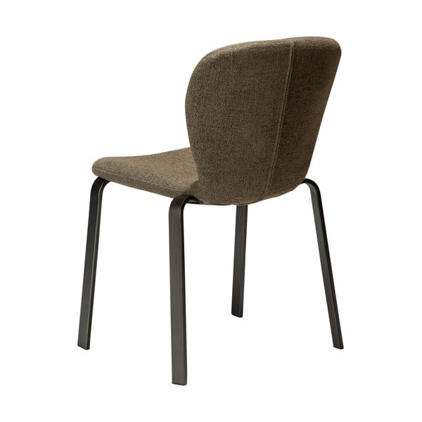 Scaun de dining kaki tapițat Heap – DAN-FORM Denmark-image-4