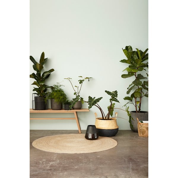 Set 2 coșuri depozitare din bambus Hübsch Tareo-image-2