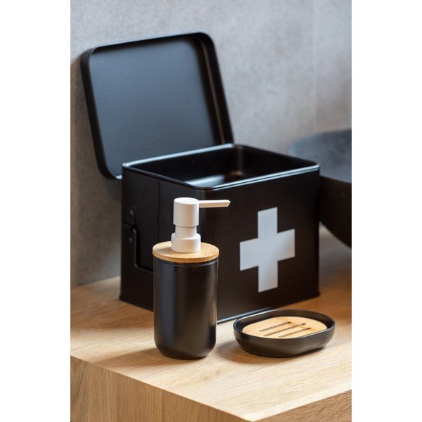 Set de baie negru Decent - PT LIVING-image-1
