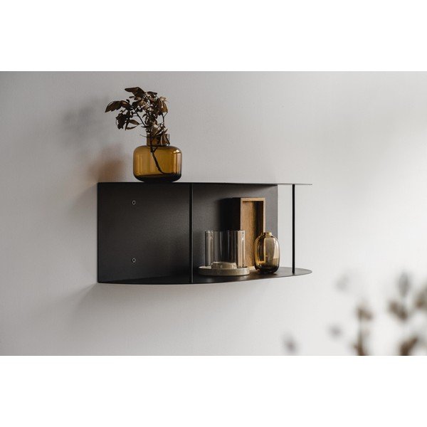 Raft albastru închis etajat din metal 60 cm Lina – noo.ma-image-1