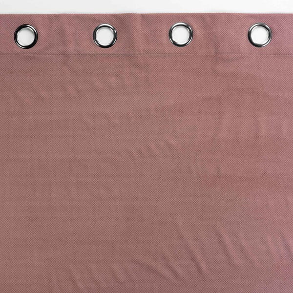 Draperie roz din catifea 140x260 cm Velouriane – douceur d'intérieur-image-2