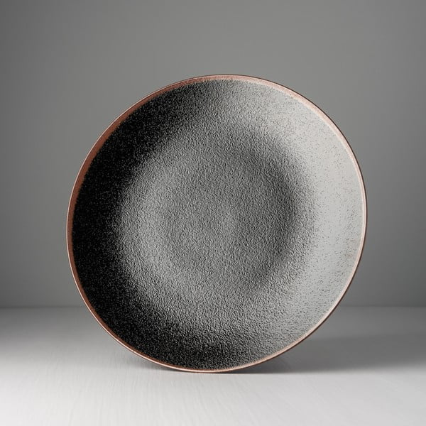 Farfurie ceramică Made In Japan Tenmokku, ⌀ 29 cm, negru