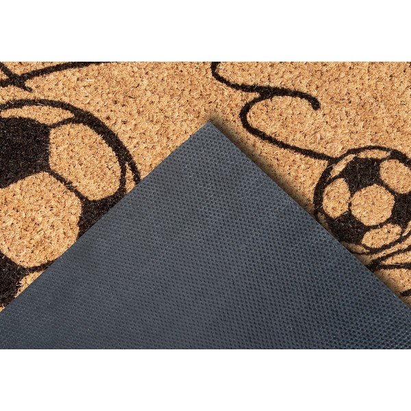 Covoraș de intrare din fibre de nucă de cocos 45x75 cm Soccer – Hanse Home-image-4