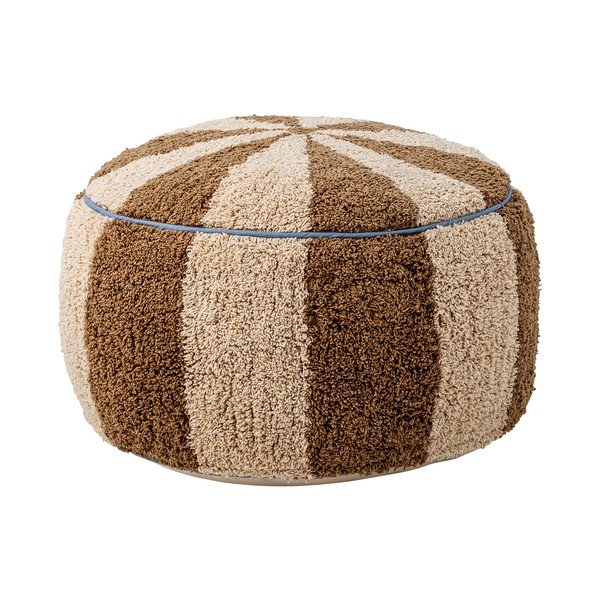 Puf pentru copii maro/bej Charoline – Bloomingville Mini
