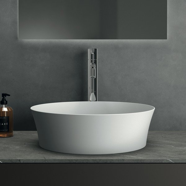 Chiuvetă albă rotundă din ceramică ø 40 cm Ipalyss – Ideal Standard-image-3