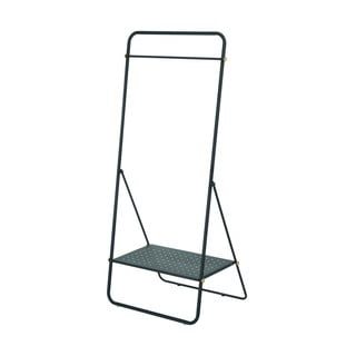 Cuier metalic pliabil cu rafturi iDesign Arlo, negru