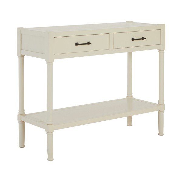Masă consolă albă din lemn de pin 35x91 cm Heritage – Premier Housewares