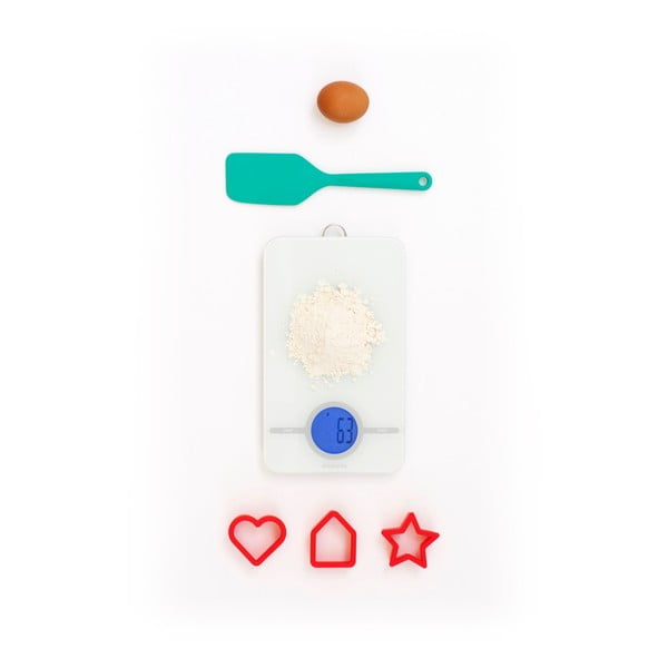 Cântar de bucătărie Brabantia Timer, alb-image-3