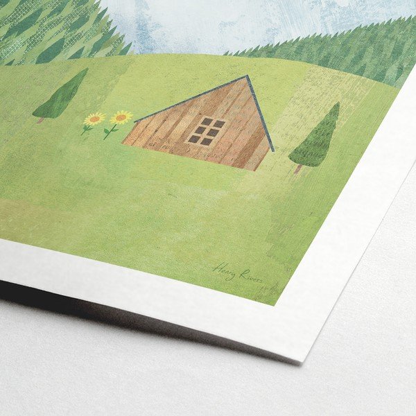 Poster Travelposter Austria, 50 x 70 cm-image-1