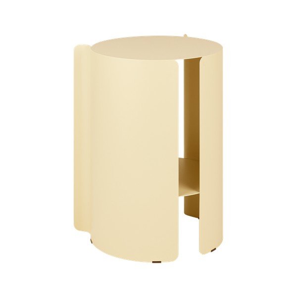 Măsuță auxiliară rotundă din oțel ø 32 cm Wa – noo.ma-image-2