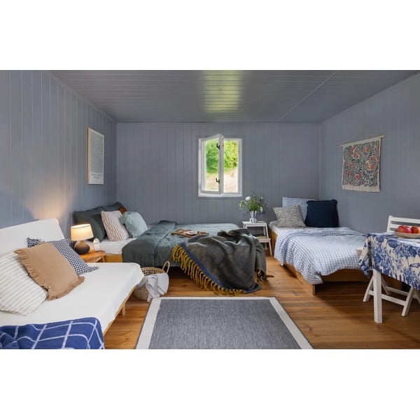 Covor adecvat pentru exterior NORTHRUGS Panama, 80 x 350 cm, gri-crem-image-1