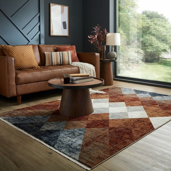 Covor burgundy 120x169 cm Bradley – Flair Rugs-image-1