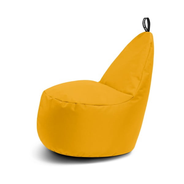 Fotoliu puf pentru copii galben Lull M – So Soft?