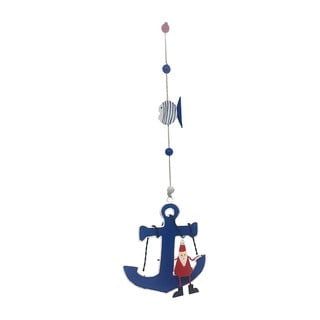 Decorațiune de agățat de Crăciun Anchor with String Santa - G-Bork