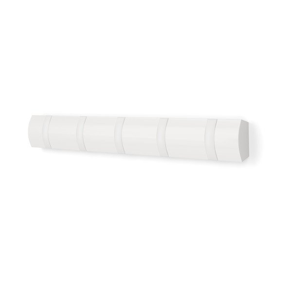 Cuier de perete alb mat din lemn de pin 51 cm Flip – Umbra
