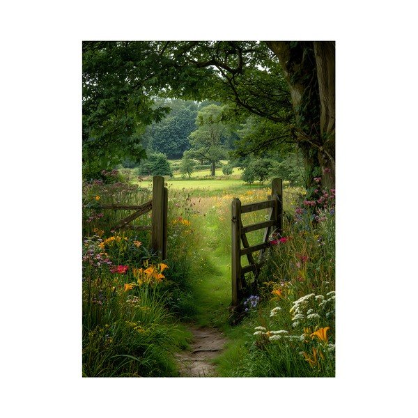 Tablou 60x80 cm Garden Gate – Styler