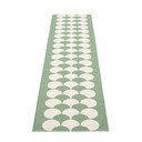 Covor tip traversă pentru interior și exterior verde/crem 70x250 cm Poppy Oregano – Pappelina