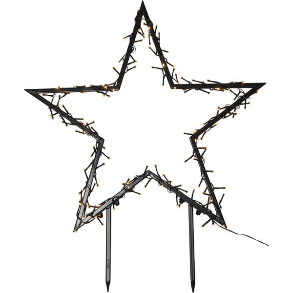 Decorațiune luminoasă neagră  de  Crăciun Spiky – Star Trading