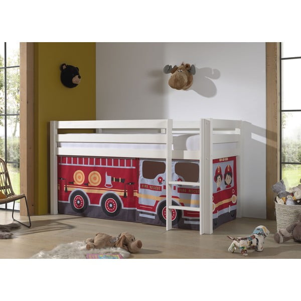 Draperie pentru copii pentru pat 4 buc. 195x75 cm Fire Truck – Vipack-image-2