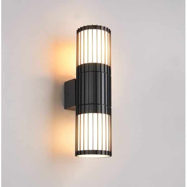 Corp de iluminat pentru exterior de perete (înălțime 30 cm) Volga – Trio-image-1