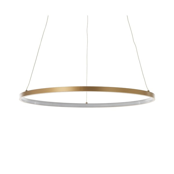 Lustră Tomasucci Ring, înălțime 92 cm, auriu-image-2