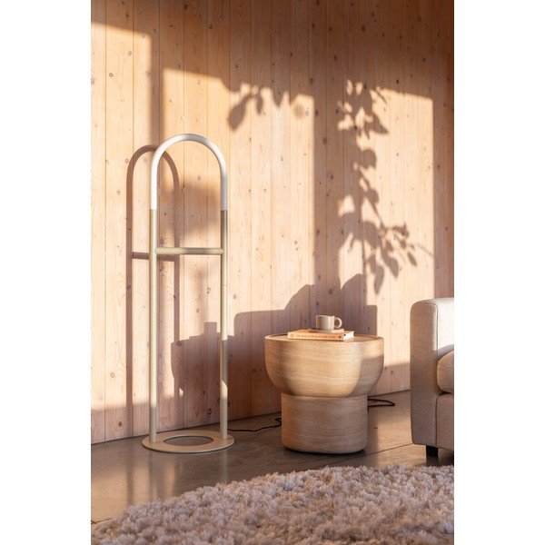 Lampadar bej LED cu intensitate reglabilă (înălțime 135 cm) Arch – Zuiver-image-3