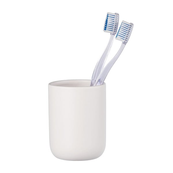 Suport pentru periuța de dinți alb din ceramică Olinda – Allstar-image-1