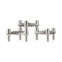 Sfeșnice 3 buc. din metal BMF – STOFF Nagel